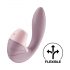 Satisfyer Supernova - vibratore 2in1 ricaricabile ad onde d'aria (rosa)