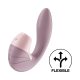 Satisfyer Supernova - Vibratore Ricaricabile 2in1 con Onda d'Aria (Rosa) 