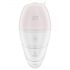 Satisfyer Supernova - vibratore 2in1 a onde d'aria con batteria ricaricabile (bianco)