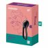 Anello Vibrante per Pene Satisfyer Majestic Duo - Ricaricabile e Impermeabile (Nero) 