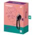 Satisfyer Majestic Duo - anello fallico ricaricabile e impermeabile (nero)