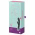 Satisfyer Triple Lover - Vibratore per il punto G e massaggiatore (argento) 