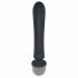 Satisfyer Triple Lover - Vibratore per il punto G e massaggiatore (argento) 