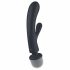 Satisfyer Triple Lover - Vibratore per il punto G e massaggiatore (argento) 