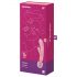 Satisfyer Triple Lover - Vibratore massaggiante e punto G (rosa)