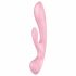 Satisfyer Triple Oh - Vibromassaggiatore Ricaricabile per Punto G e Clitoride (Rosa) 