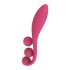 Vibratore Multifunzionale Ricaricabile Satisfyer Tri Ball 1 (Rosso) 