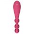 Satisfyer Tri Ball 1 - vibratore multifunzione ricaricabile (rosso)