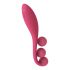 Vibratore Multifunzionale Ricaricabile Satisfyer Tri Ball 1 (Rosso) 