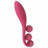 Vibratore Multifunzionale Ricaricabile Satisfyer Tri Ball 1 (Rosso) 