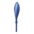 Anello vibrante controllabile via smartphone Satisfyer Bullseye - ricaricabile (blu reale) 