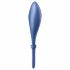 Satisfyer Bullseye - anello fallico vibrante intelligente ricaricabile (blu reale)