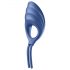 Satisfyer Swordsman - anello fallico vibrante ricaricabile (blu)