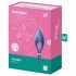 Anello Penieno Vibrante Ricaricabile Satisfyer Duelist (Blu) 