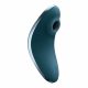 Satisfyer Stimolatore di Clitoride a Ricarica con Onde d'Aria e Vibrazione Vulva Lover 1 (Blu) 