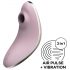 Satisfyer Vulva Lover 1 - vibratore clitorideo a onde d'aria ricaricabile (viola)