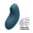 Satisfyer Vulva Lover 2 - vibratore clitorideo con onde d'aria ricaricabile (blu)