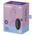 Satisfyer Vulva Lover 3 - Stimolatore clitorideo a onde d'aria ricaricabile (nero)