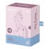 Satisfyer Amante della Vulva 3 - Vibratore per clitoride ricaricabile a onde d'aria (rosa) 