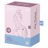 Satisfyer Amante della Vulva 3 - Vibratore per clitoride ricaricabile a onde d'aria (rosa) 