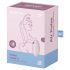 Satisfyer Vulva Lover 3 - Stimolatore clitorideo rosa a onde d'aria ricaricabile