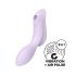 Satisfyer Curvy Trinity 2 - Vibratore 2in1 con onde d'aria (viola)