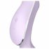 Satisfyer Curvy Trinity 2 - Vibratore ricaricabile per clitoride e vaginale con tecnologia ad onda d'aria (viola) 