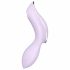 Satisfyer Curvy Trinity 2 - Vibratore ricaricabile per clitoride e vaginale con tecnologia ad onda d'aria (viola) 