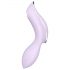 Satisfyer Curvy Trinity 2 - vibratore 2in1 con onde d'aria ricaricabile (viola)