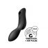 Satisfyer Curvy Trinity 2 - vibratore 2 in 1 a onde d'aria ricaricabile (nero)