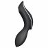 Satisfyer Curvy Trinity 2 - Vibratore Clitorideo e Vaginale Ricaricabile con Tecnologia ad Onde d'aria (Nero) 