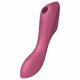 Satisfyer Curvy Trinity 3 - Vibratore Ricaricabile per Clitoride e Vaginale con Tecnologia ad Onde d’Aria (Rosso) 