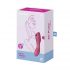 Satisfyer Curvy Trinity 3 - Vibratore Ricaricabile per Clitoride e Vaginale con Tecnologia ad Onde d’Aria (Rosso) 