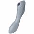 Satisfyer Curvy Trinity 3 - Vibratore ricaricabile per clitoride e vaginale con tecnologia ad onda d'aria (grigio) 