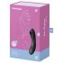 Satisfyer Curvy Trinity 4 - vibratore 2in1 a onde d'aria ricaricabile (nero)