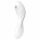 Satisfyer Curvy Trinity 5+ - vibratore intelligente 2in1 a onde d'aria (bianco)