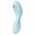 Satisfyer Curvy Trinity 5+ - vibratore intelligente 2in1 (blu)