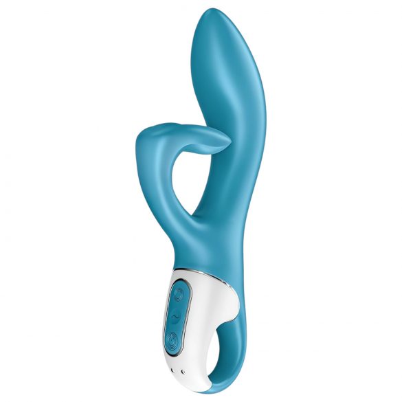 Satisfyer Embrace Me - vibratore con braccio clitorideo, ricaricabile (turchese)