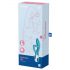 Satisfyer Embrace Me - vibratore con braccio clitorideo, ricaricabile (turchese)