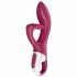 Vibratore Ricaricabile Flexibile Satisfyer Embrace Me con Doppio Motore e Stimolatore Clitorideo (Rosso) 