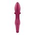 Vibratore Ricaricabile Flexibile Satisfyer Embrace Me con Doppio Motore e Stimolatore Clitorideo (Rosso) 