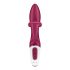 Vibratore Ricaricabile Flexibile Satisfyer Embrace Me con Doppio Motore e Stimolatore Clitorideo (Rosso) 