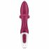 Vibratore Ricaricabile Flexibile Satisfyer Embrace Me con Doppio Motore e Stimolatore Clitorideo (Rosso) 