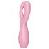 Satisfyer Threesome 3 - vibratore clitorideo ricaricabile (rosa)