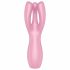 Satisfyer Threesome 3 - vibratore clitorideo ricaricabile (rosa)