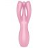 Satisfyer Threesome 3 - vibratore clitorideo ricaricabile (rosa)