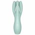 Satisfyer Threesome 3 - vibratore clitorideo ricaricabile (menta)