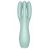 Satisfyer Threesome 3 - vibratore clitorideo ricaricabile (menta)