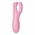 Satisfyer Triangolo 4 - Vibratore per clitoride inteligente con batteria (rosa) 