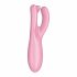 Satisfyer Triangolo 4 - Vibratore per clitoride inteligente con batteria (rosa) 